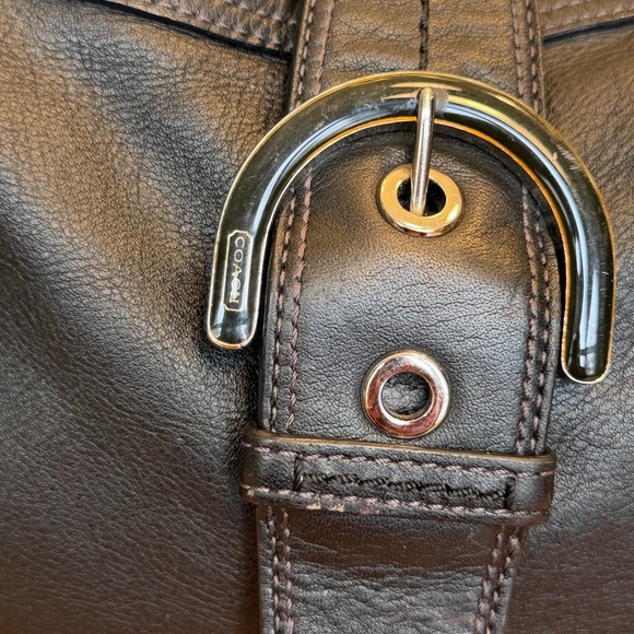 Coach Vintage 2011 Soho Lynn Leather Hobo Bag - OG Indie Sleaze - Picture 13 of 16